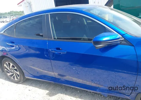 2018 Honda Civic Ex from USA, damaged, VIN 2HGFC2F76JH566261